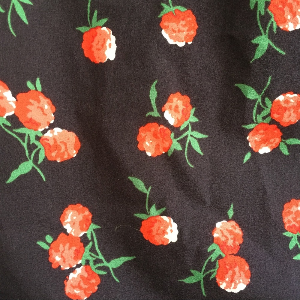 Talbots | Raspberry Print Top - Picture 6 of 7